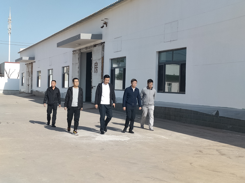 石嘴山市副市長、惠農(nóng)區(qū)委書記王宇翔蒞臨寧夏興康恒潤農(nóng)業(yè)科技發(fā)展有限公司調(diào)研指導(dǎo)
